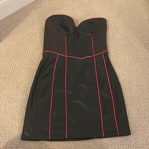 Zara strapless mini dress